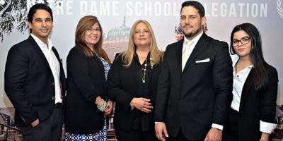 Notre Dame School presenta delegación de estudiantes