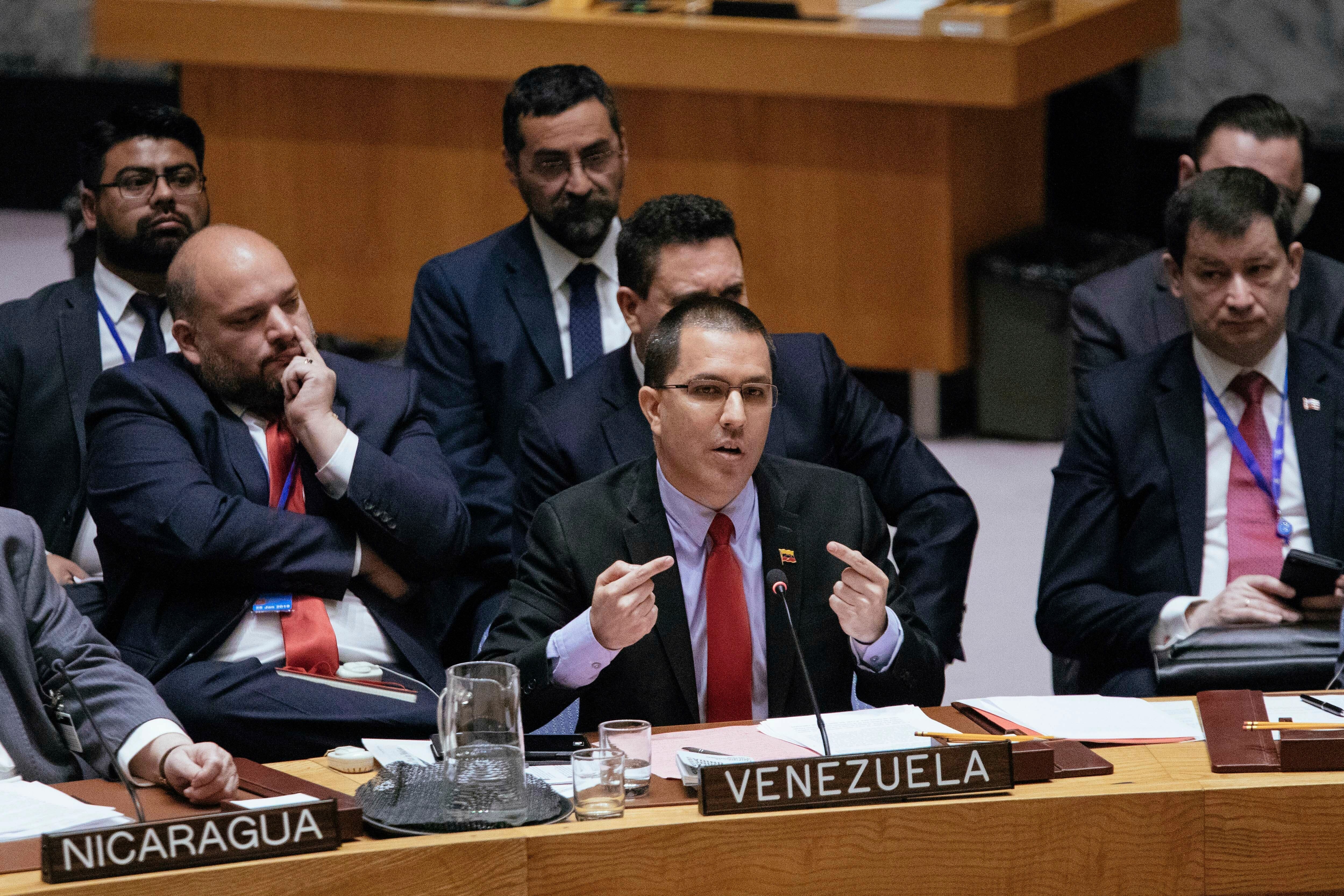 Venezuela acusa a EE.UU. en la ONU de estar a la cabeza del “golpe de estado»