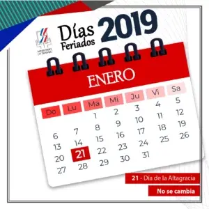 Día de la Altagracia es feriado “no se cambia”