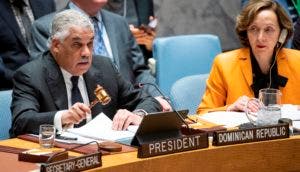 Canciller Miguel Vargas preside reunión del Consejo de Seguridad de la ONU