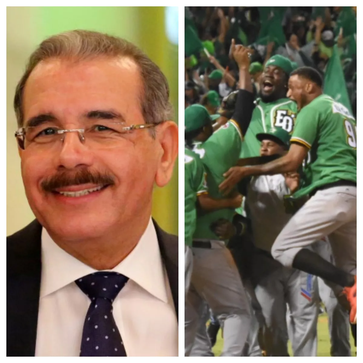 Presidente Danilo Medina felicita a las Estrellas Orientales por su triunfo