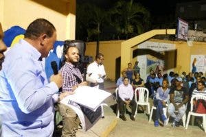 Director de la CAASD anuncia obras en sector Manganagua