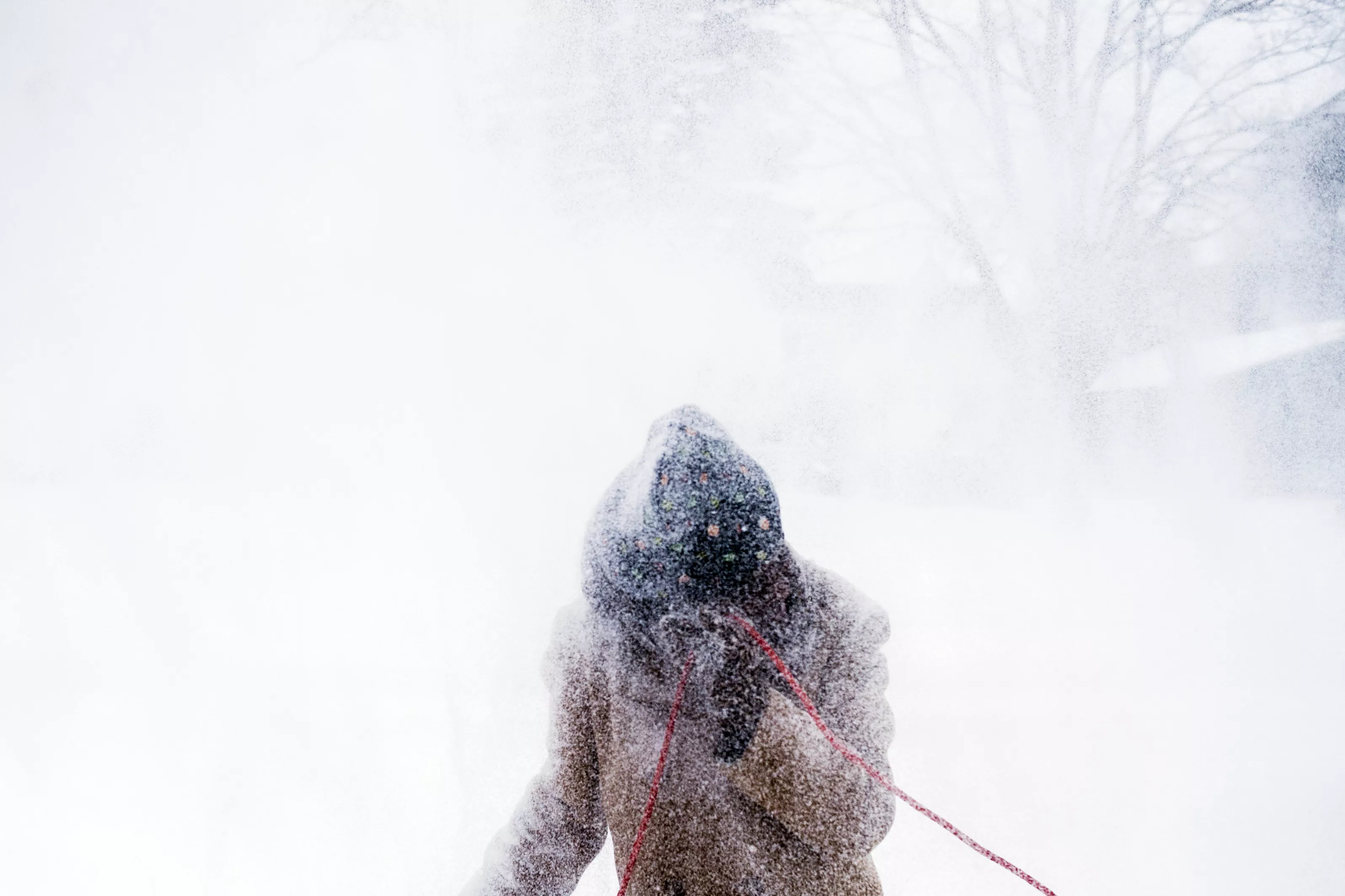 1. Los efectos de la tormenta invernal en Flint, Michigan. (Jake May /The Flint Journal via AP)