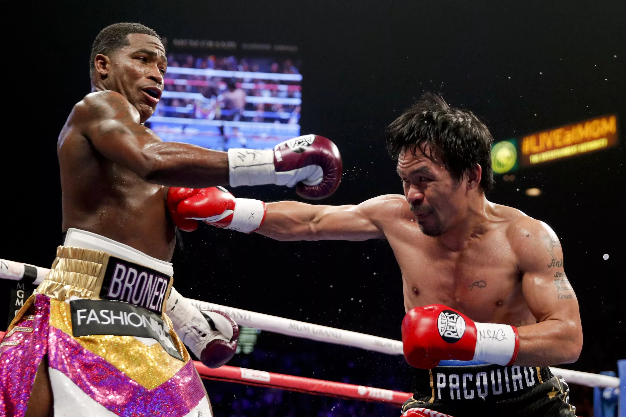 Manny Pacquiao retiene título ante Adrien Broner y reta a Mayweather para revancha