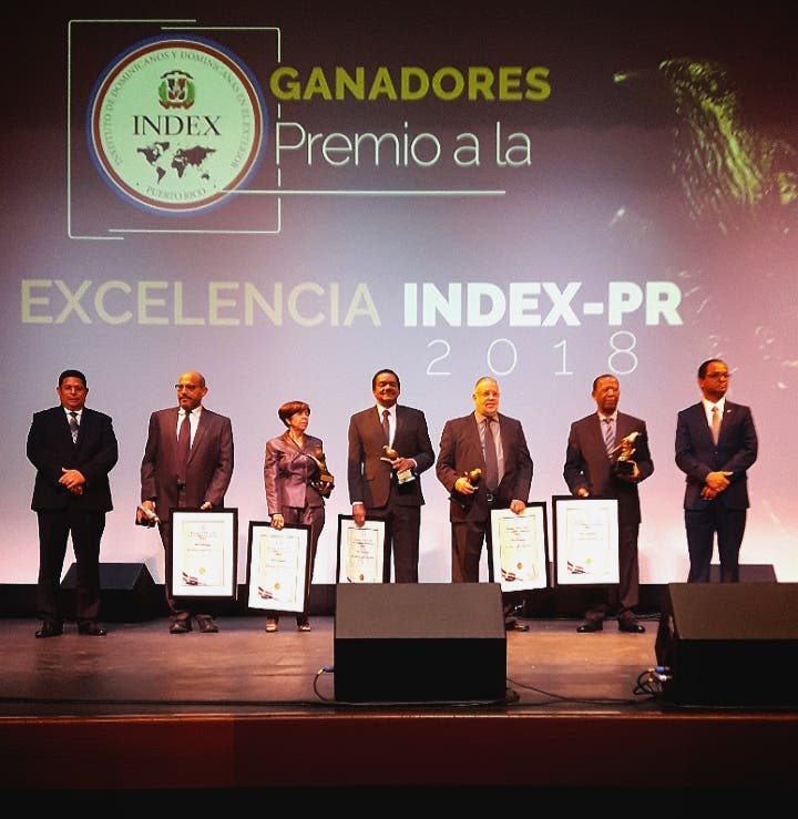 Cinco dominicanos recibieron el premio INDEX a la excelencia en Puerto Rico