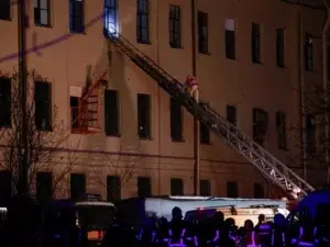 Se derrumba el techo de un edificio universitario en San Petersburgo