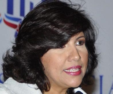 Vicepresidenta  Margarita Cedeño de Fernández.