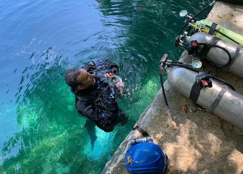 Comité  analizará si debe continuar el buceo en la laguna  Dudú