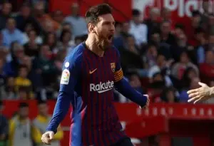 Con triplete de Messi, el Barcelona impone su ley en Sevilla