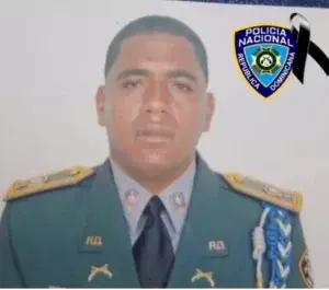 Sepultan restos del mayor de la Policía que fue herido por “Canelo” en Boca Chica