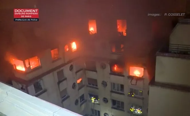 Incendio en un apartamento en París deja 10 muertos