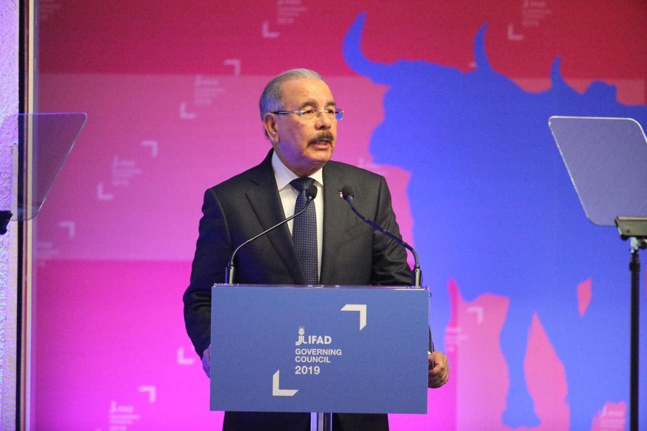 Discurso íntegro del presidente Danilo Medina ante sesión del FIDA