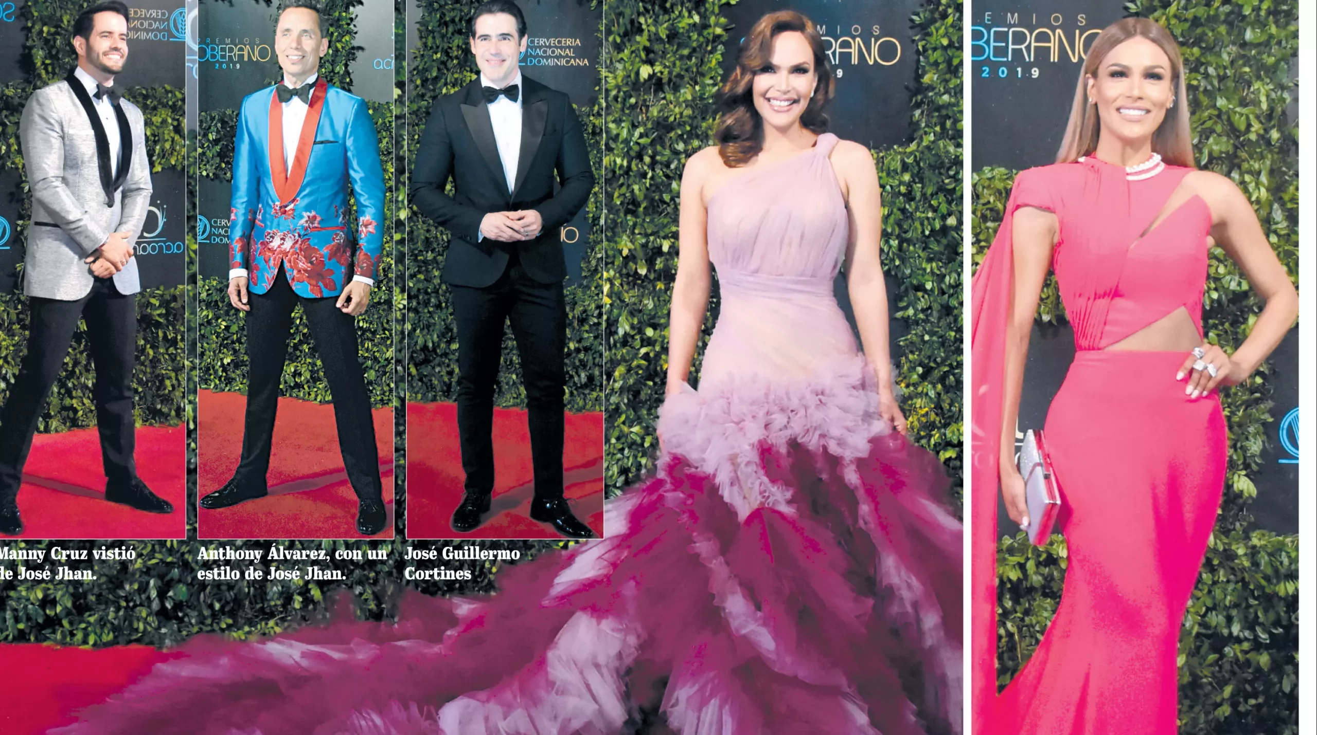 Los mejores “total look” de la alfombra roja de los Premios Soberano 2019