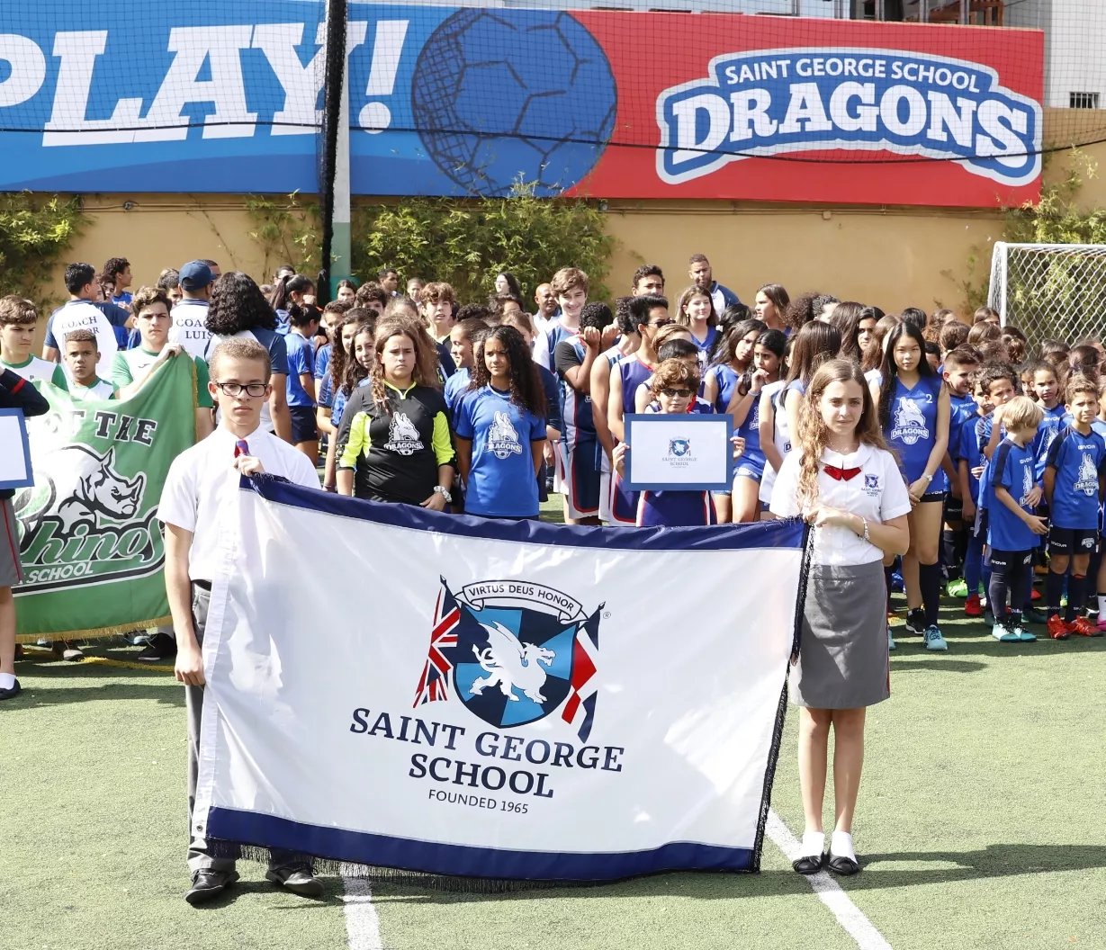 Con 17 colegios, el Saint George inaugura Juegos