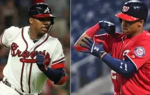 Venezolano Ronald Acuña Jr. y dominicano Juan Soto definen la rivalidad de amigable