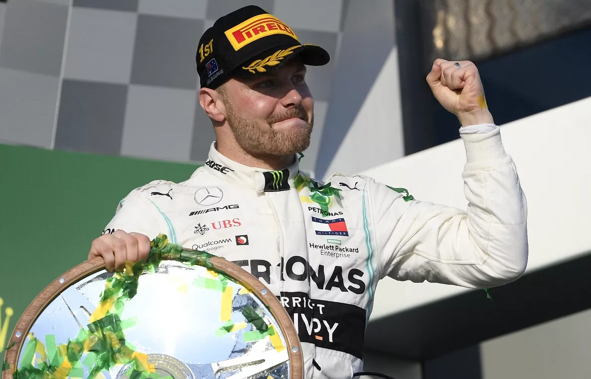 Bottas gana el GP de Australia