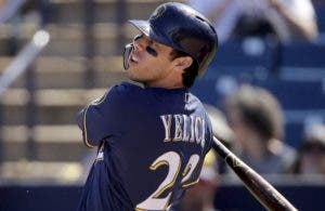 Yelich pega cuadrangular y empata marca; Bote conecta dos vuelacercas