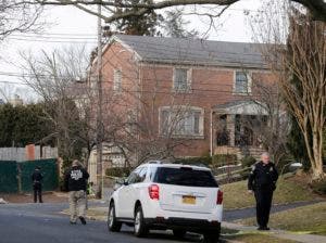 El suceso ocurrió frente a esta casa en el barrio Todt Hill de Staten Island, donde residía Cali, conocido por la influencia de mafiosos. 