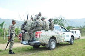 Ejército recupera zonas e instala puntos de chequeo en área protegida Loma Novillero