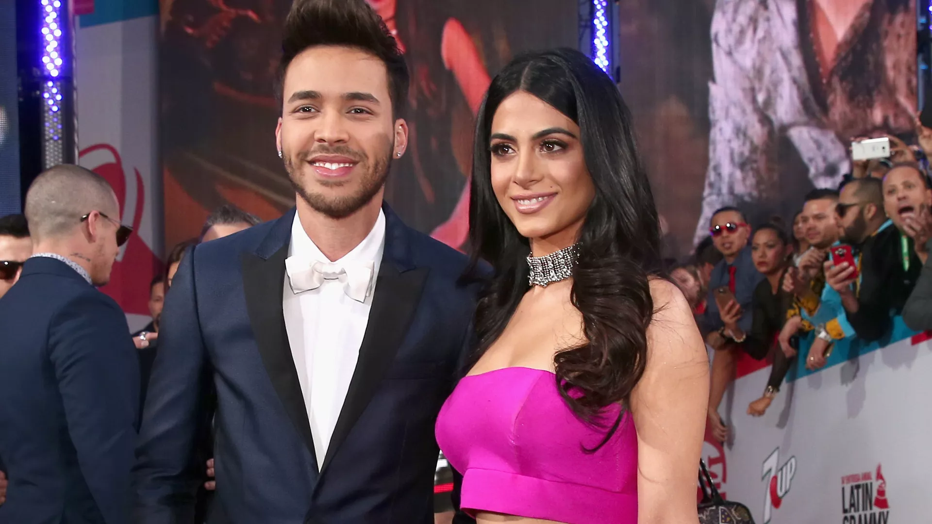 Cantante Prince Royce se casa con la actriz y modelo Emeraude Toubia