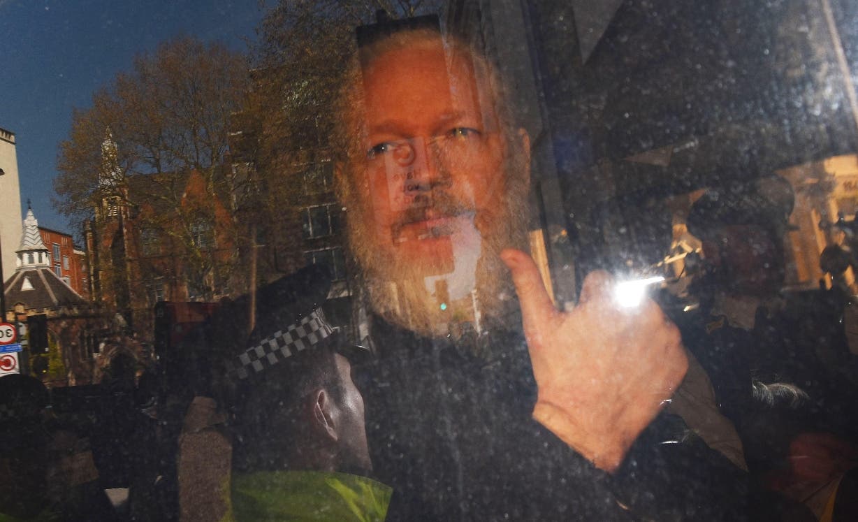 Assange se enfrenta a una condena de cinco años en Estados Unidos