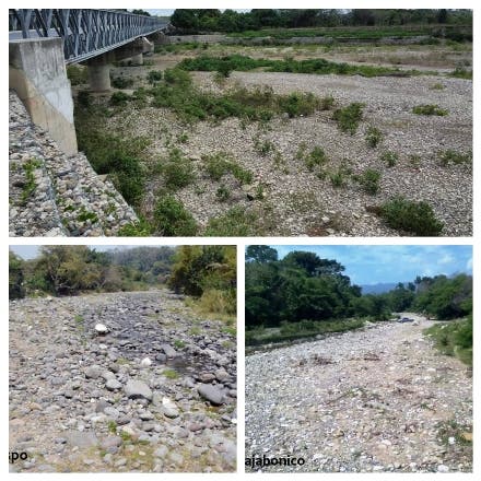 Ríos están completamente secos en parte oeste de Puerto Plata