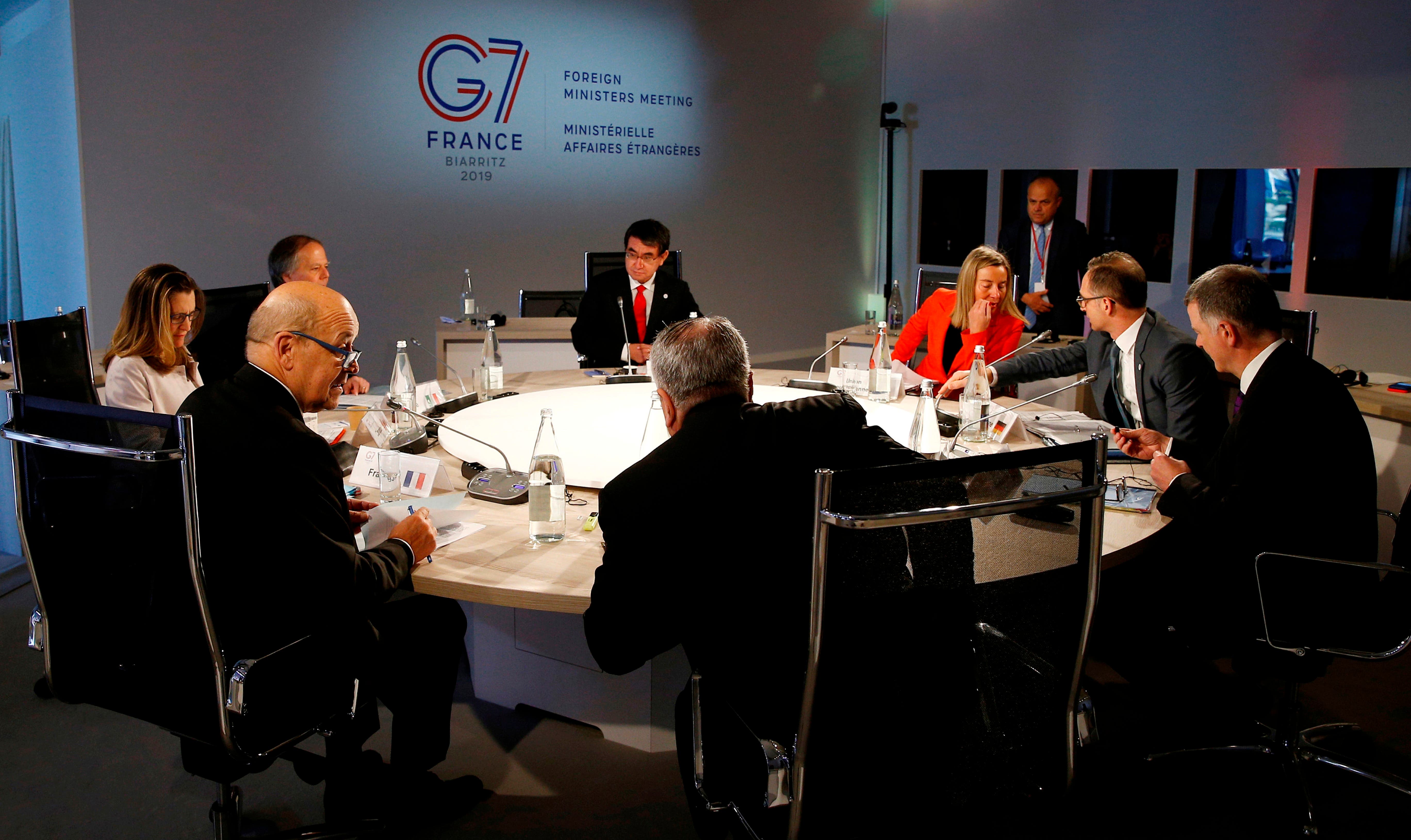 El G7 pide el restablecimiento “total” del orden democrático en Venezuela