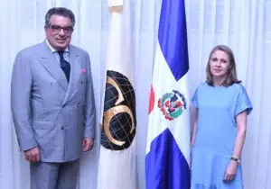 Escogen a Clara Reid de Frankenberg como decana del Cuerpo Consular