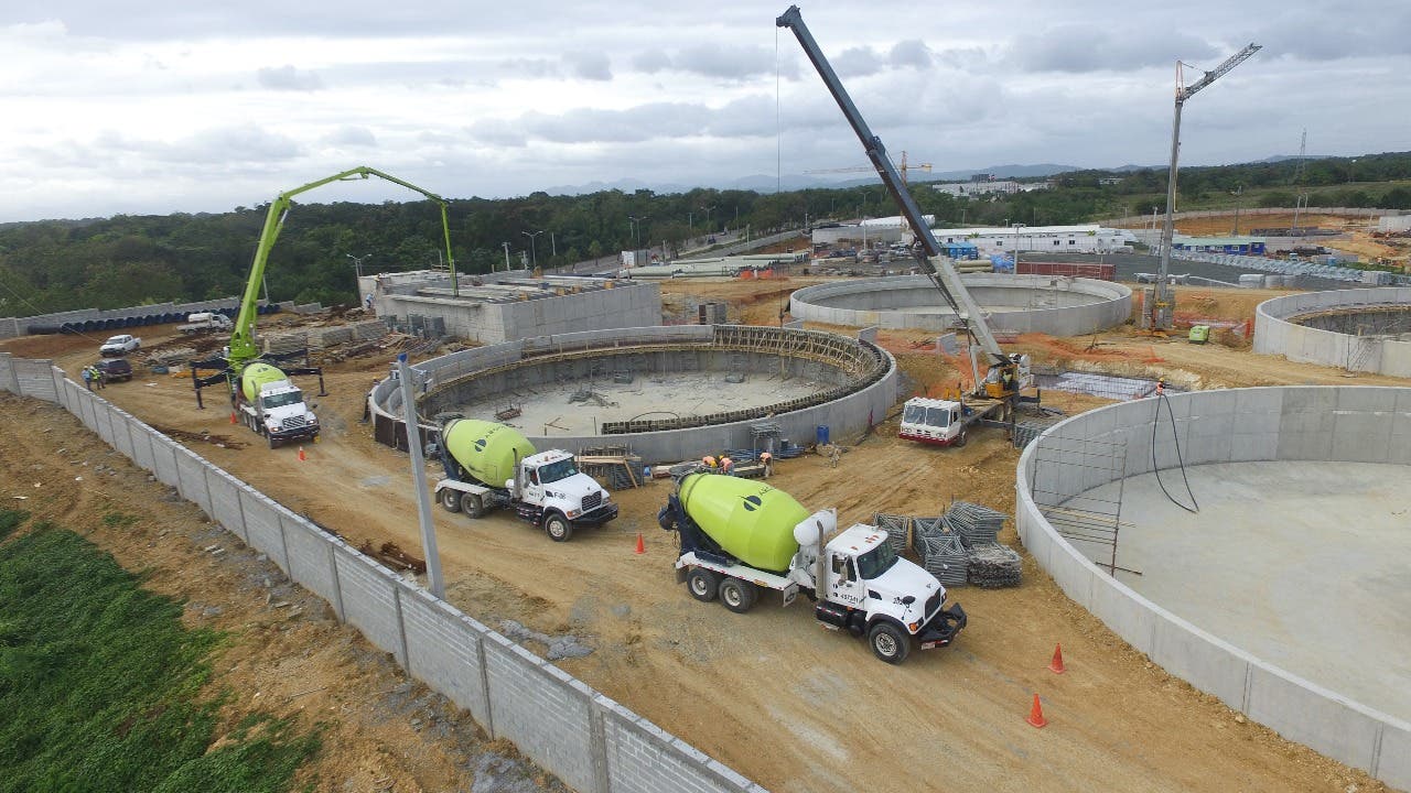 Resaltan beneficios en construcción de planta de tratamiento de aguas residuales