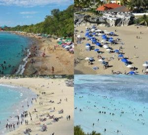 Cantidad de bañistas en playas de Puerto Plata disminuyó este domingo, autoridades iniciaron carreteos de vehículos