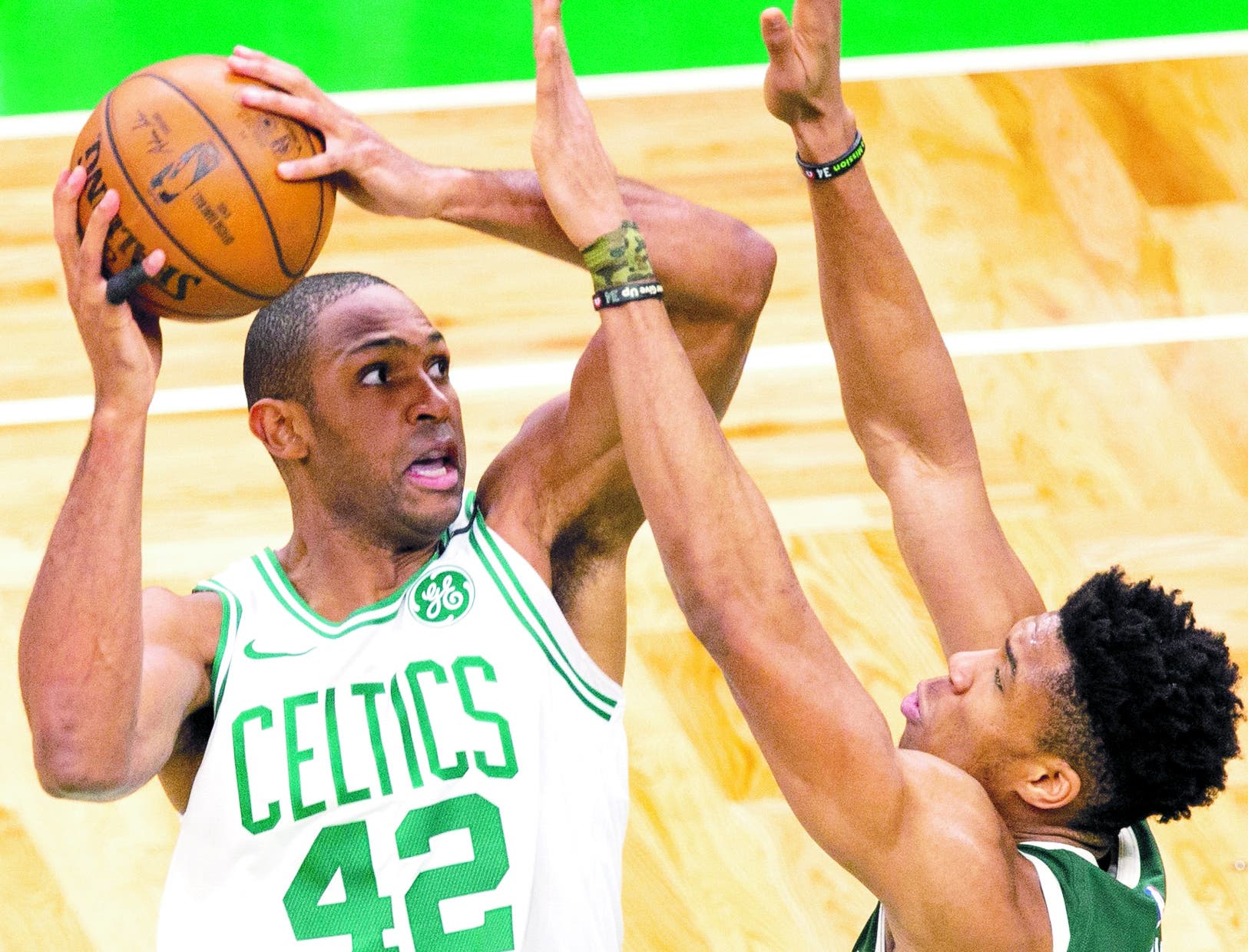 El dominicano Al Horford estÃ¡ consciente de su importancia como jugador productivo para los Celtics de Boston.  AP