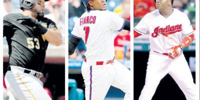 Dominicanos José Ramírez, Maikel Franco y Melky Cabrera entre más difíciles de ponchar