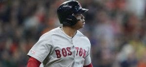 Rafael Devers conectó ocho hits consecutivos