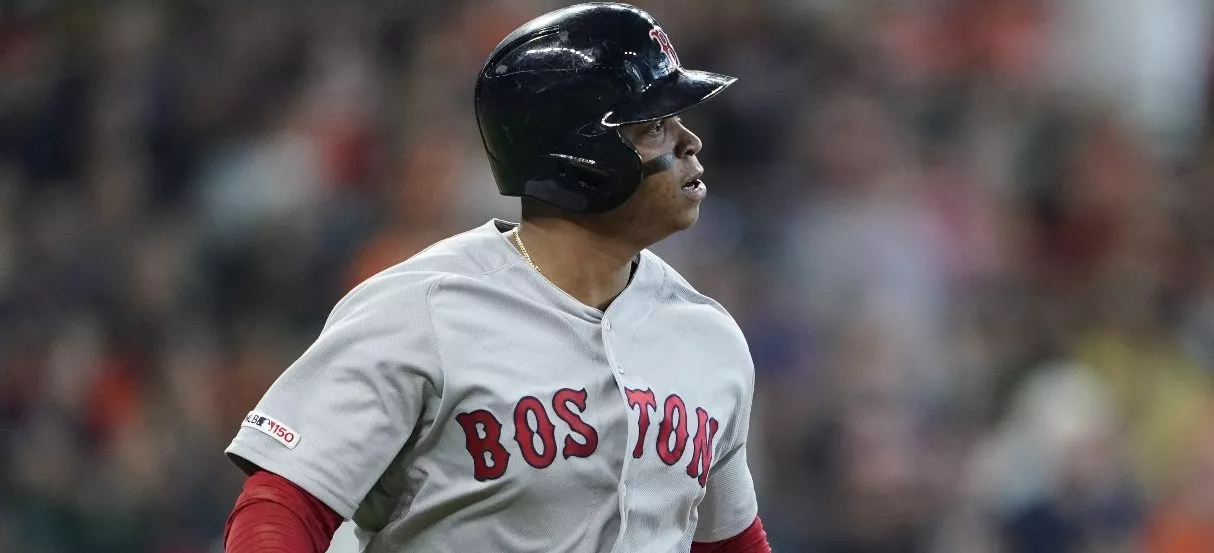 Rafael Devers conectó ocho hits consecutivos