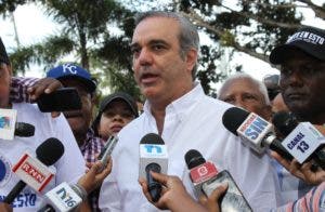 Luis Abinader: «Paraíso pintado por el presidente Danilo Medina solo existe en la cúpula del PLD»