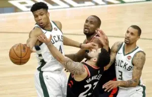 Bucks superan 125-103 a Raptors y lidera 2-0 final del Este