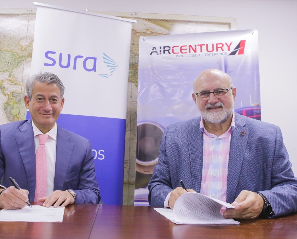 Air Century y Sura ofrecerán seguros viaje