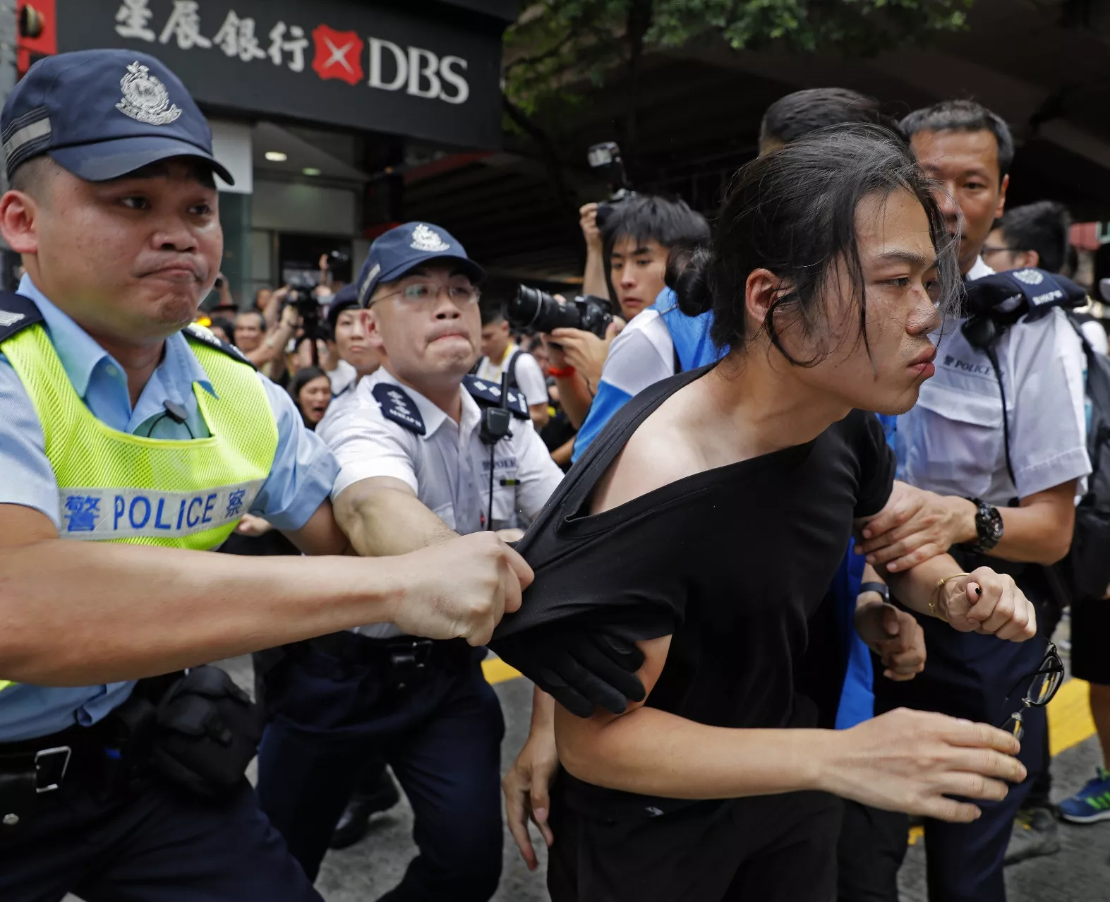 Hong Kong protesta contra ley extradición