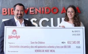 Wendy’s cierra etapa del programa con un donativo