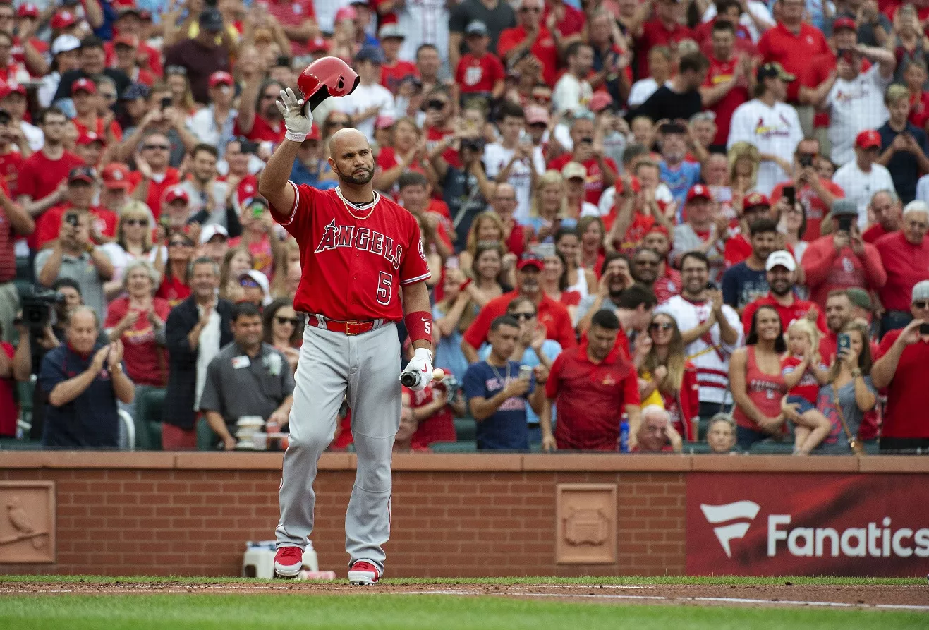 Albert Pujols volvió a marcharse de San Luis con notas altas