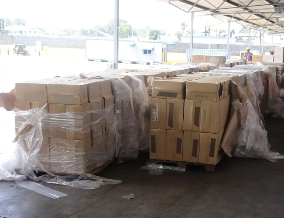 Aduanas incauta más de siete millones de cigarrillos en puerto de Haina