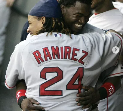 Manny Ramírez a David Ortiz: 