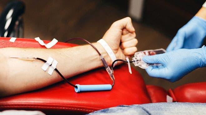 El donante de sangre: un superhéroe real