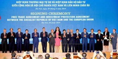 UE y Vietnam tienen amplio tratado de libre comercio
