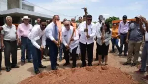 Obras Públicas inicia construcción de la carretera La Penda, en  La Vega