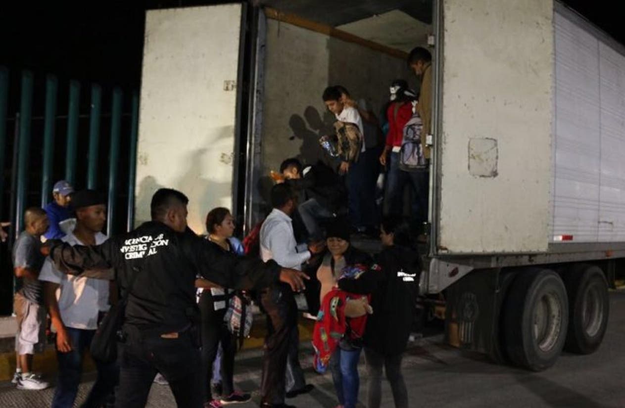 En México descubren una red de tráfico de migrantes a gran escala