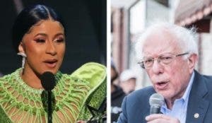 Cantante Cardi B se reúne con Bernie Sanders