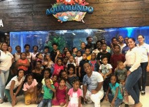 Una tarde divertida para los niños de Aldeas Infantiles SOS en Aquamundo