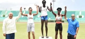 Lirnagi Tejada, Ronal Núñez, Franquelo Pérez y Melody María ganan oro en Clásico de Atletismo