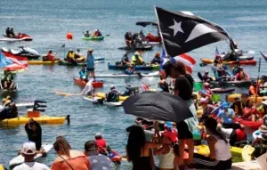 Puertorriqueños en Miami piden que gobernador Rosselló dimita tras escándalo